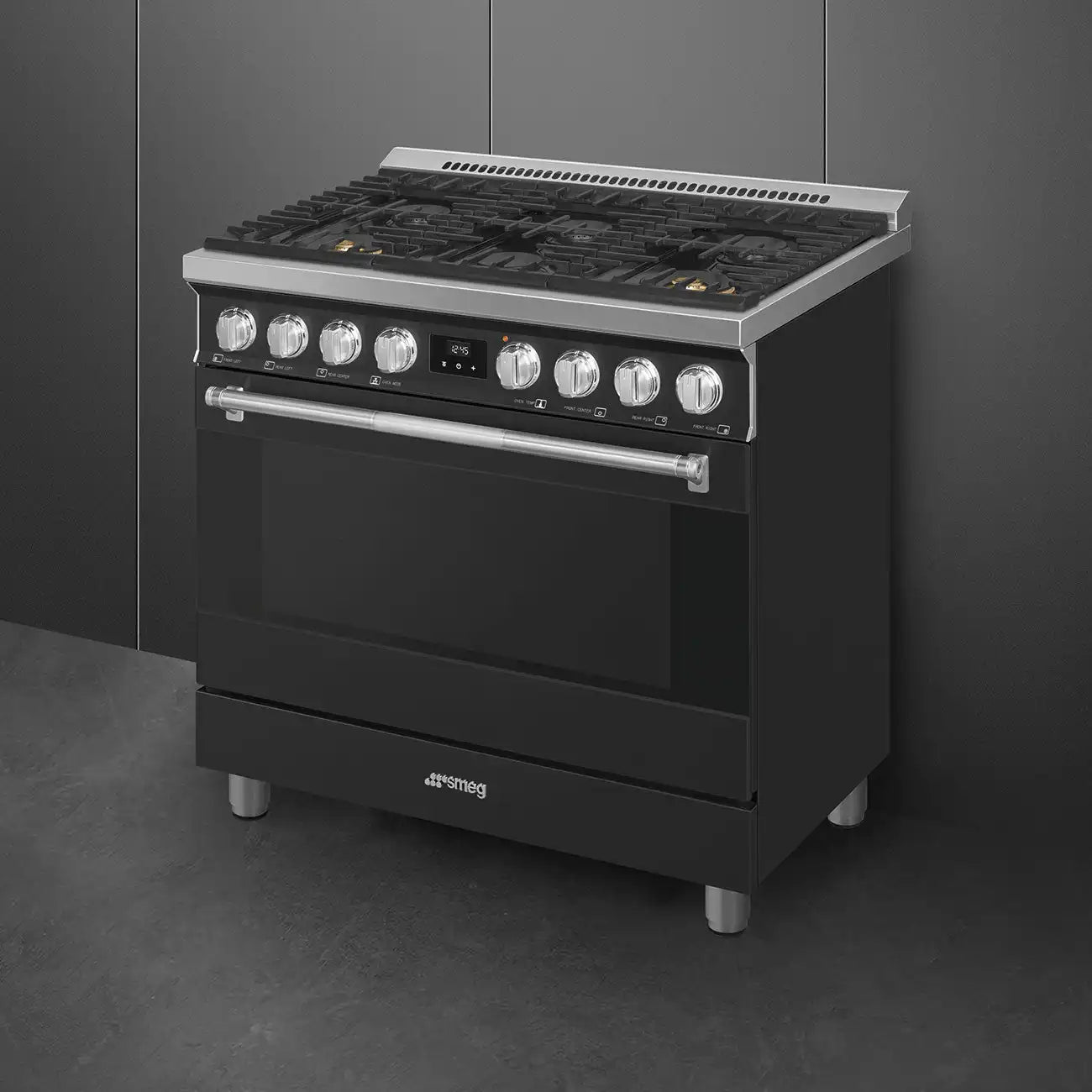36-Inch Professional Full-Gas Range - Anthracite