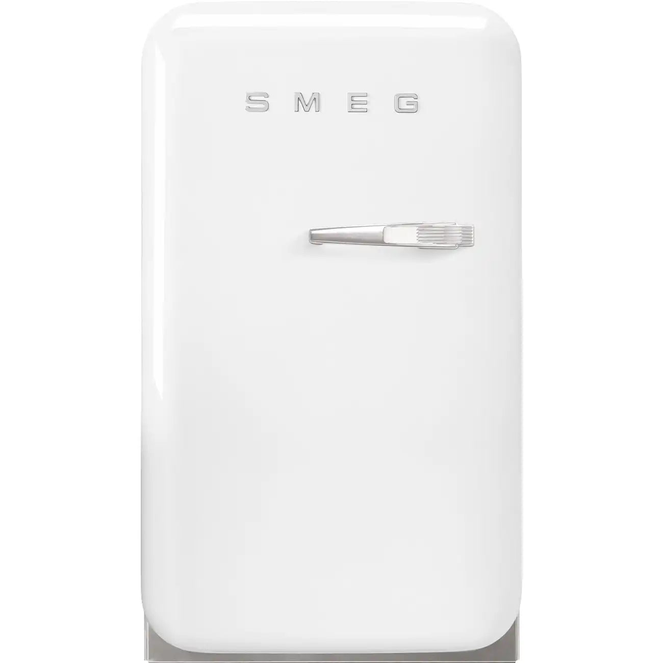 Retro-Style Refrigerator (1.2 cu ft, Left Hinge) - White