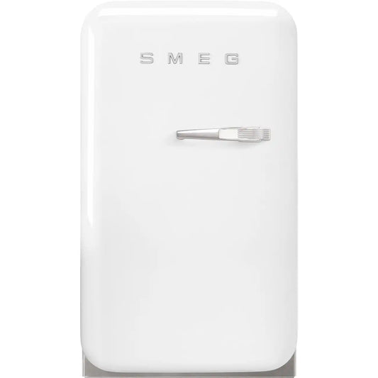 Retro-Style Refrigerator (1.2 cu ft, Left Hinge) - White