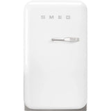 Retro-Style Refrigerator (1.2 cu ft, Left Hinge) - White