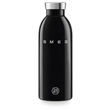 SMEG x 24Bottles® Insulated Stainless Steel Bottle (17 oz) - Black