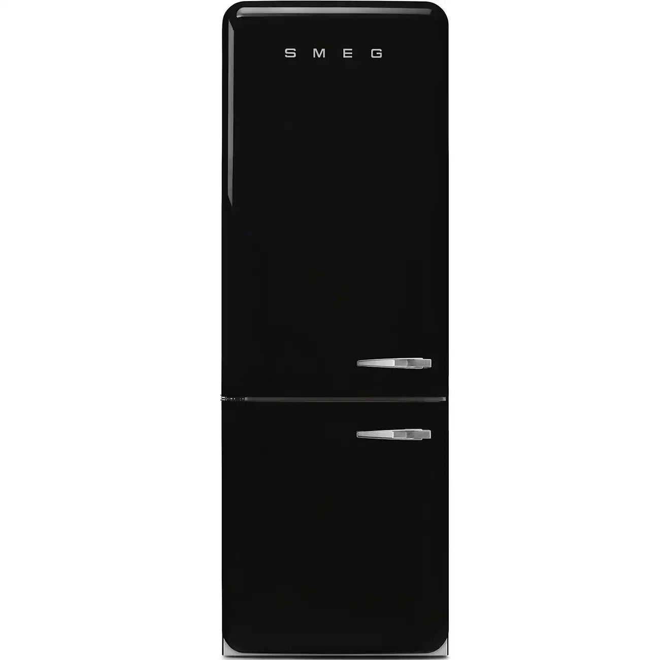 Retro-Style Refrigerator (18 cu ft, Left Hinge) - Black