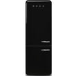 Retro-Style Refrigerator (18 cu ft, Left Hinge) - Black