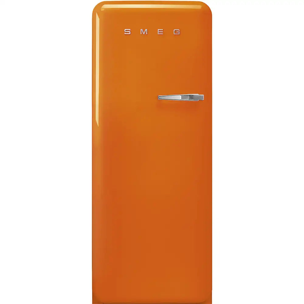 Retro-Style Refrigerator (9.5 cu ft, Left Hinge) -  Orange