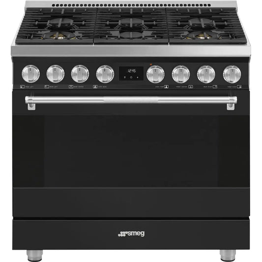 36-Inch Professional Full-Gas Range - Anthracite