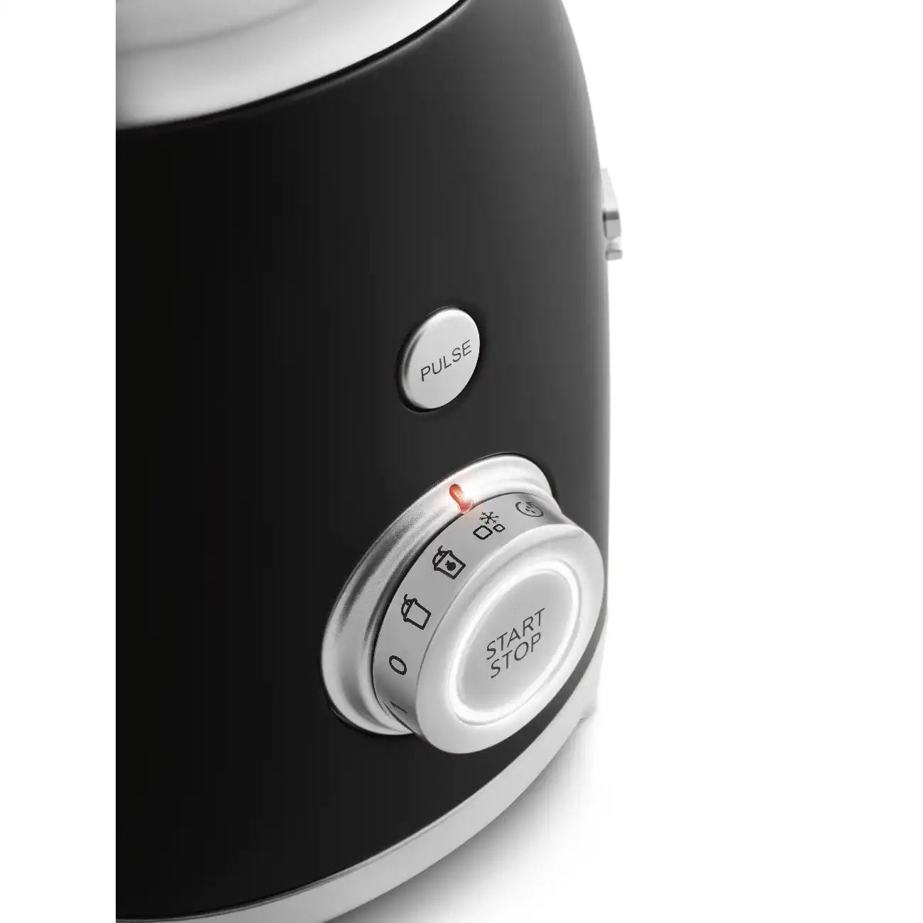 Retro-Style Blender - Black