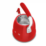 Whistling Kettle (10 Cup) - Retro-Style Red