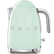 Retro-Style Electric Kettle (7 Cups) - Pastel Green