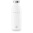 SMEG x 24Bottles® Insulated Stainless Steel Bottle (17 oz) - White