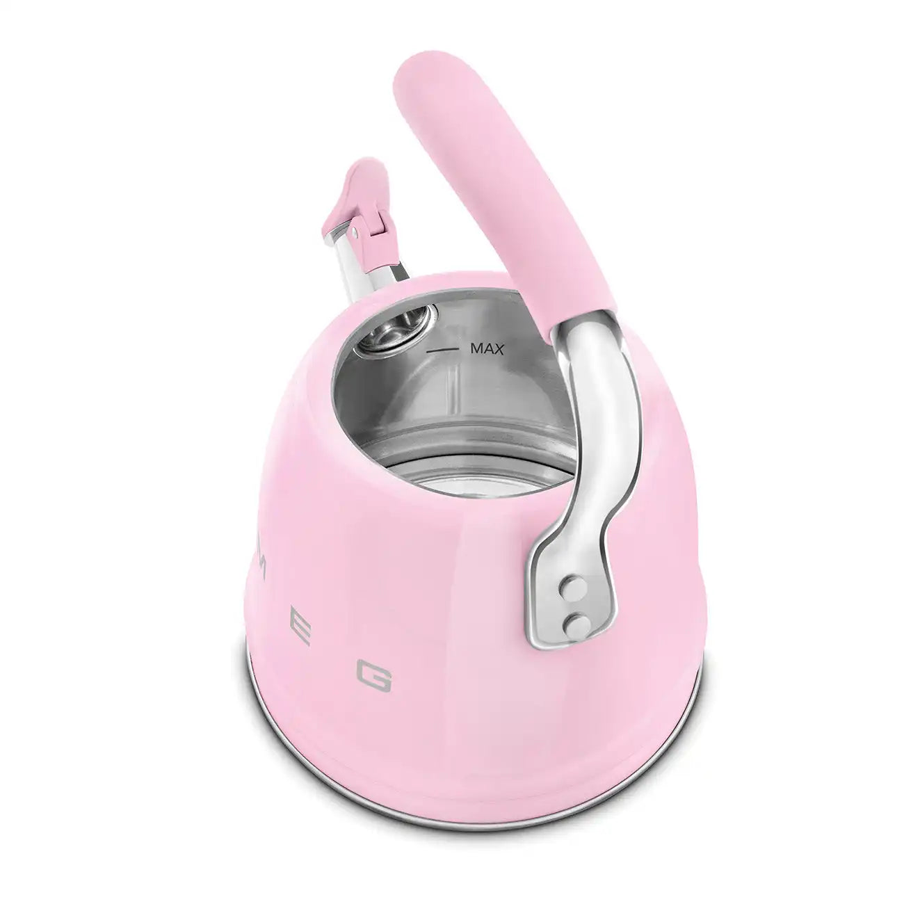Whistling Kettle (10 Cup) - Retro-Style Pink