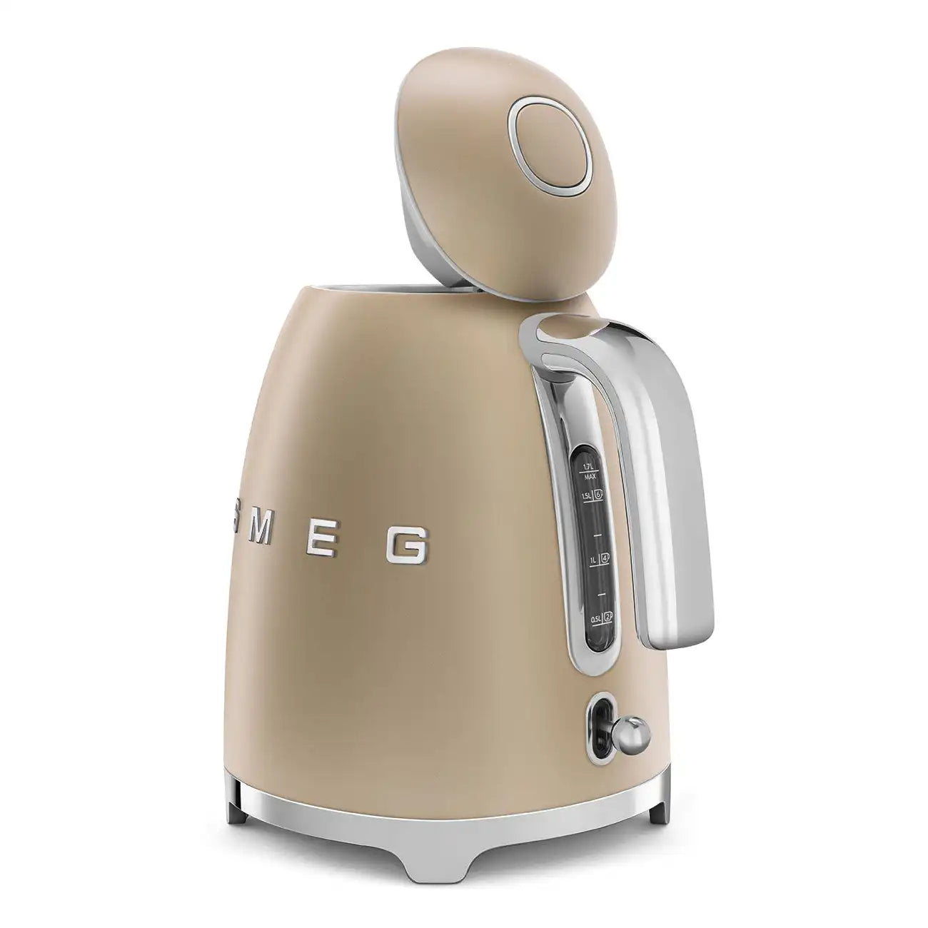 Retro-Style Electric Kettle (7 Cups) - Champagne Matte