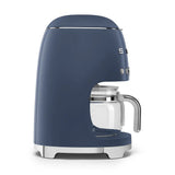 Retro-Style Drip Coffee Machine (10 Cups) - Navy Blue