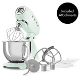 Forte Stand Mixer - Retro-Style Pastel Green