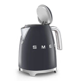 Retro-Style Electric Kettle (7 Cups) - Slate Gray
