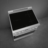 30-Inch Professional Induction Range - Stainless Steel
