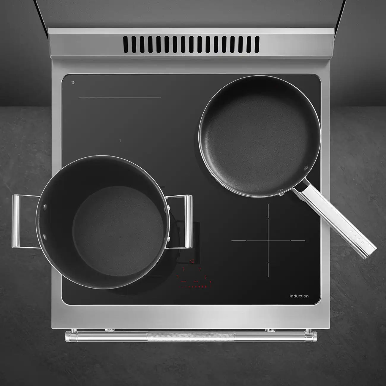 24-Inch Professional Induction Range - Matte White