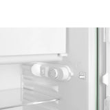 Retro-Style Refrigerator (4.3 cu ft, Right Hinge) - Pastel Green