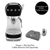 Stainless Steel Tamper & Silicone Mat Set for SMEG ECF02 Coffee Machines