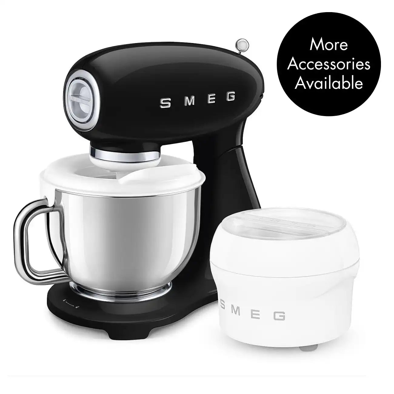 Forte Stand Mixer - Retro-Style Black