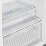 Retro-Style Refrigerator (19.3 cu ft, Right Hinge) - Cream (Bronze Handle)