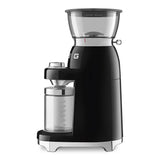 Multipurpose Conical Burr Coffee Grinder – Retro-Style Black