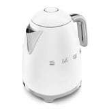 Retro-Style Electric Kettle (7 Cups) – White Matte