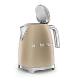 Retro-Style Electric Kettle (7 Cups) - Champagne Matte