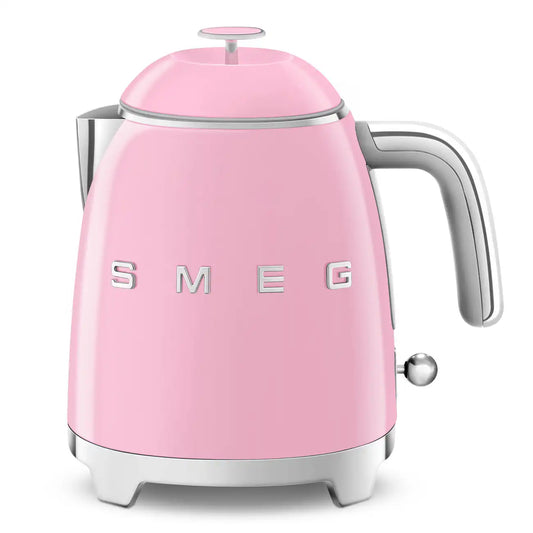 Mini Electric Kettle (3 Cups) - Retro-Style Pink