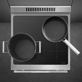 24-Inch Professional Induction Range - Matte Black