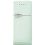 Retro-Style Refrigerator (19.3 cu ft, Right Hinge) - Pastel Green