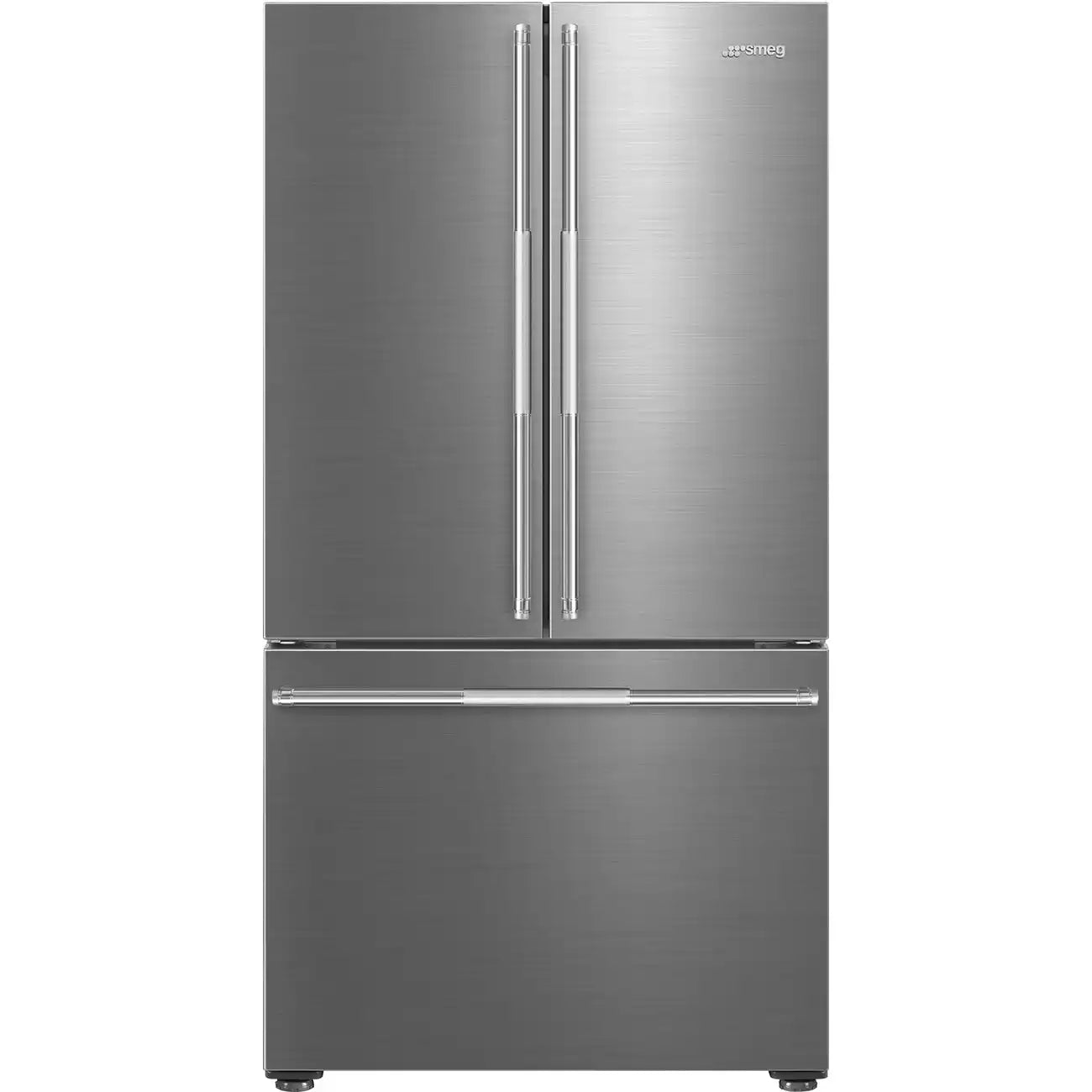 French Door Refrigerator (20.5 cu ft, 36", Freestanding) - Stainless Steel