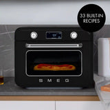 Countertop Combi Oven with Air Fry & Steam - Retro-Style Black
