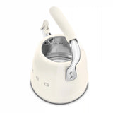 Whistling Kettle (10 Cup) - Retro-Style Cream