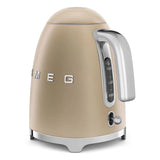 Retro-Style Electric Kettle (7 Cups) - Champagne Matte