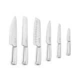 Knife Block Set - Retro-Style Pastel Blue