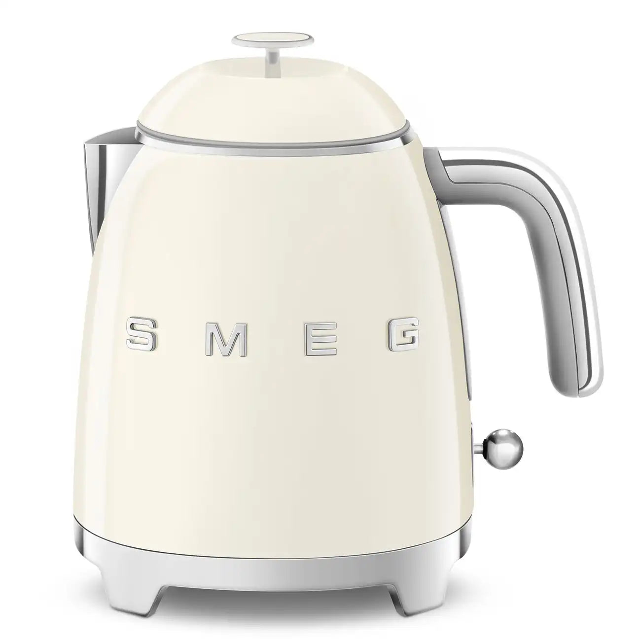 Mini Electric Kettle (3 Cups) - Retro-Style Cream