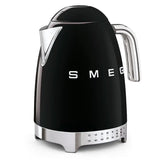 Retro-Style Electric Kettle (7 Cups) - Black