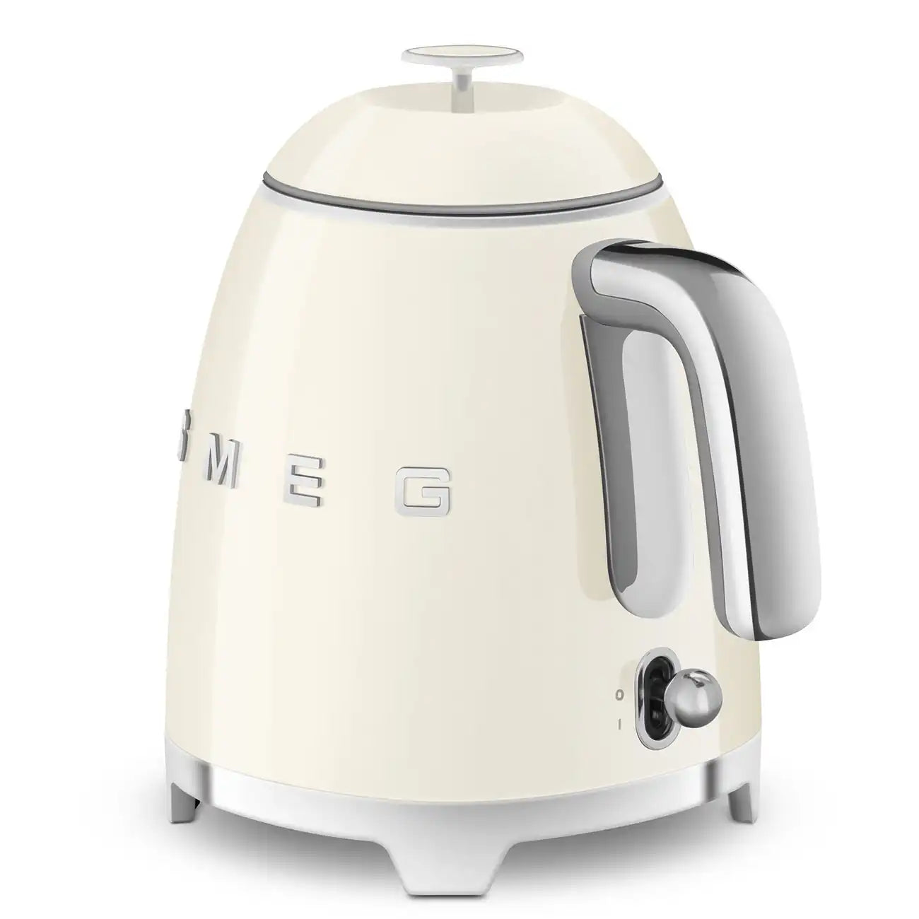 Mini Electric Kettle (3 Cups) - Retro-Style Cream