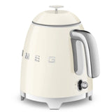 Mini Electric Kettle (3 Cups) - Retro-Style Cream