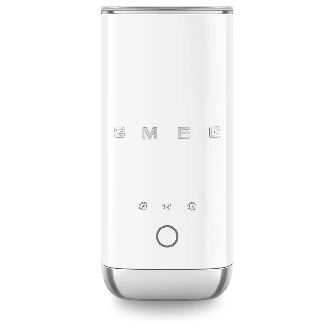 Mini Electric Milk Frother - White