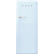 Retro-Style Refrigerator (9.5 cu ft, Right Hinge) -  Pastel Blue