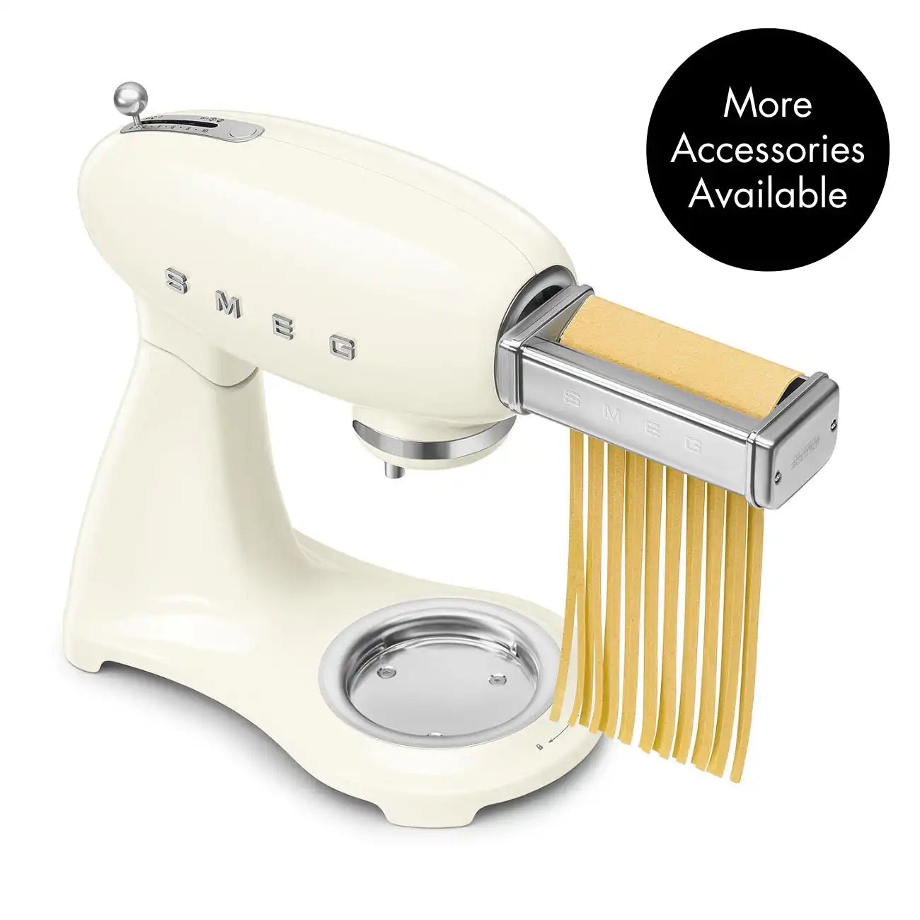 Forte Stand Mixer - Retro-Style Cream