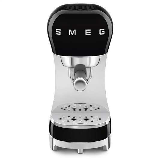 SMEG Retro-Style Manual Espresso Machine - Black