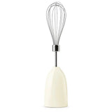Retro-Style Hand Blender with Accessory Set - Cream