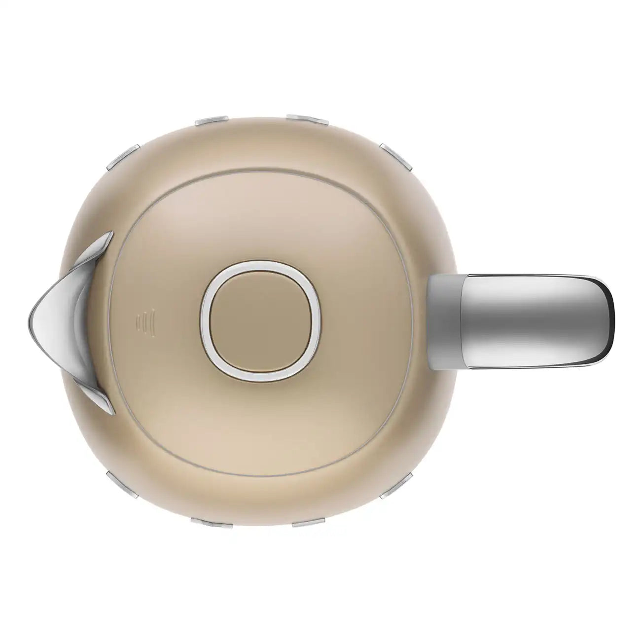 Retro-Style Electric Kettle (7 Cups) - Champagne Matte