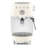 Manual Espresso & Cold Brew Coffee Machine – Retro-Style Cream