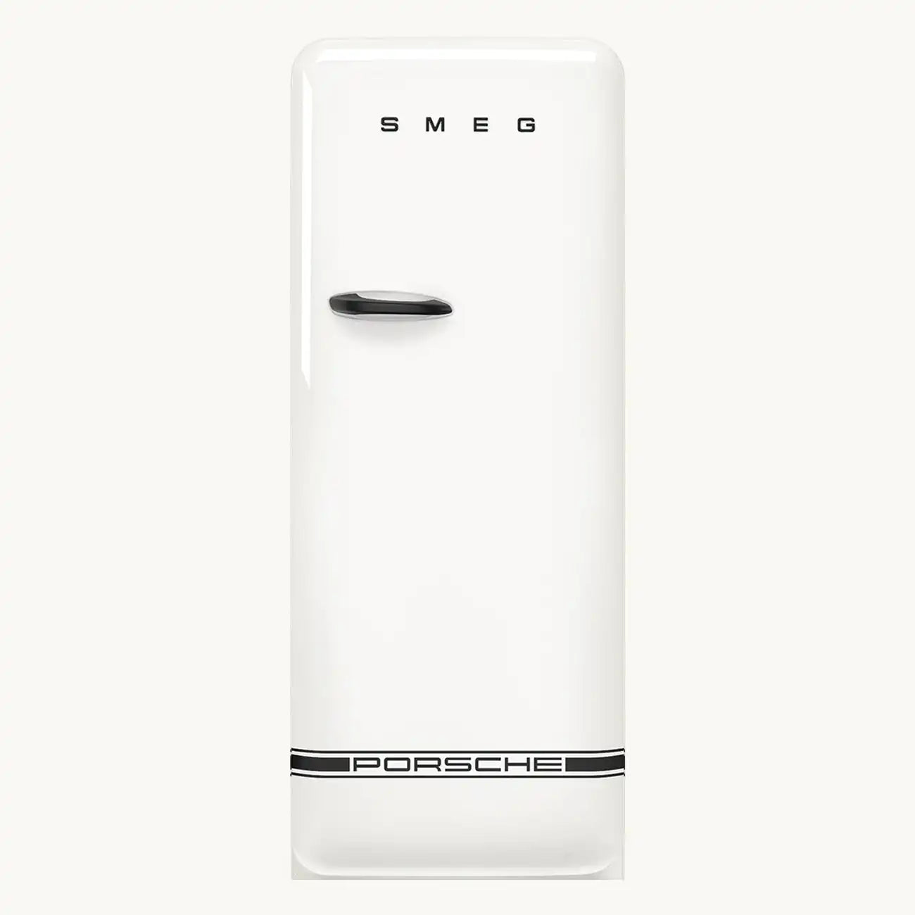 Porsche x SMEG Retro-Style Refrigerator (9.5 cu ft) - Carrara White