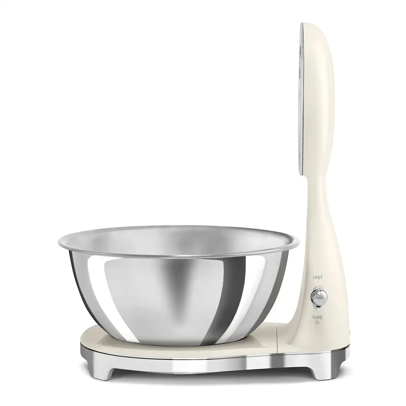 Retro-Style Kitchen Scale - Cream