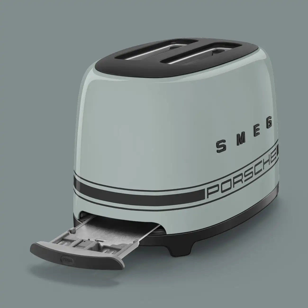 Porsche x SMEG Retro-Style 2-Slice Toaster - Shade Green