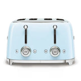 4-Slice Toaster - Retro-Style Pastel Blue